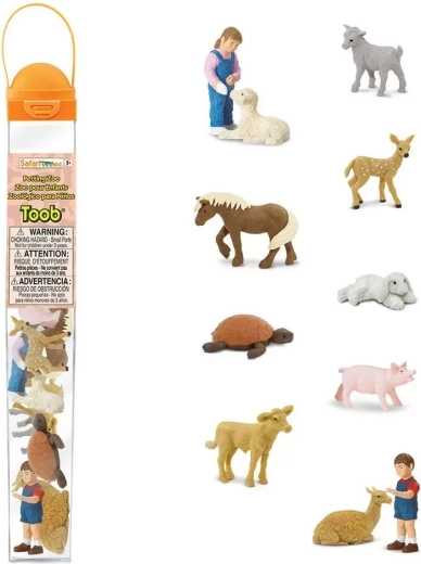 Safari Ltd. Toobs-tuba – kinderhoek in de dierentuin
