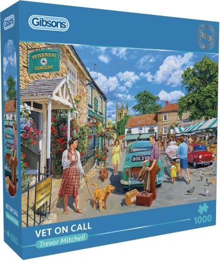 Gibsons puzzel veterinaire spoeddienst 1000 stukjes