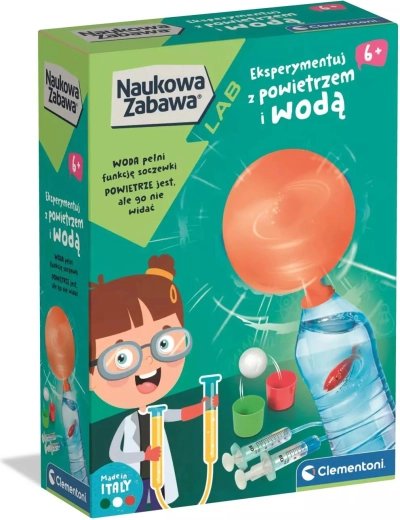 Water en lucht – educatieve set CLEMENTONI