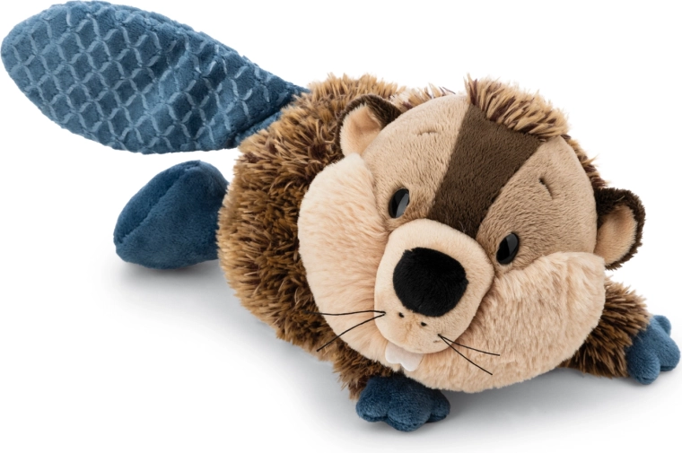 Pluchen bever Harry 20 cm – NICI GREEN, liggend