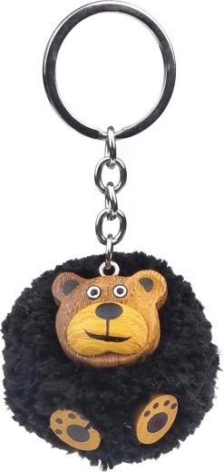 Houten sleutelhanger met beer 2Kids Toys