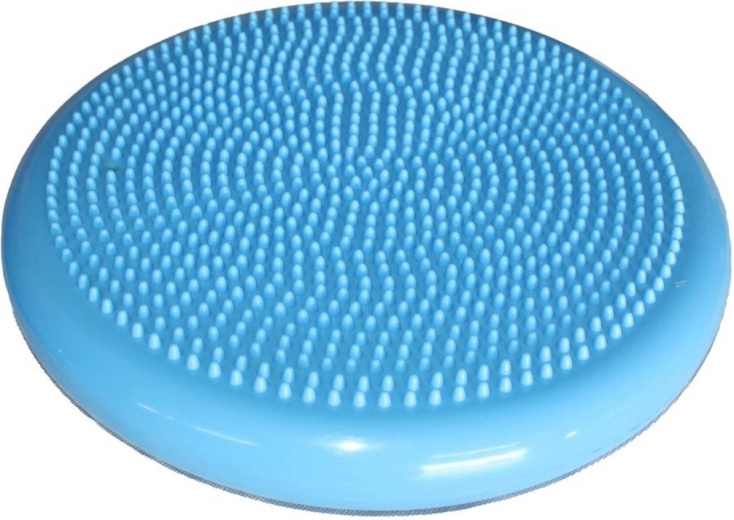 Merco Cushion dubbelzijdige balanskussen/massage-onderlegger blauw 33 cm