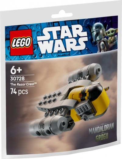 LEGO Star Wars mini model van het Razor Crest-schip