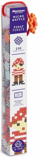 Bouwset Marioinex Micro Waffle piraat 230 stukjes