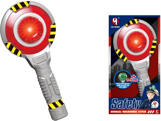 Politiefluit met licht en geluid