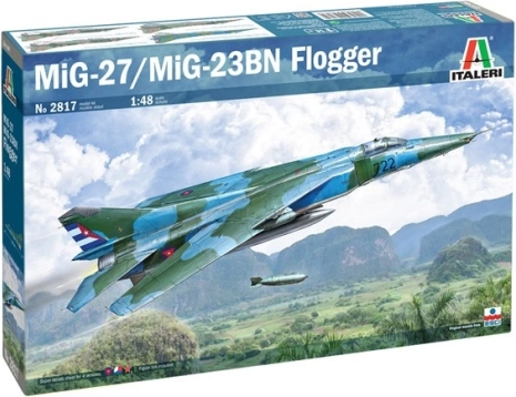 Kunststof model MiG-27/MiG-23BN Flogger 1/48