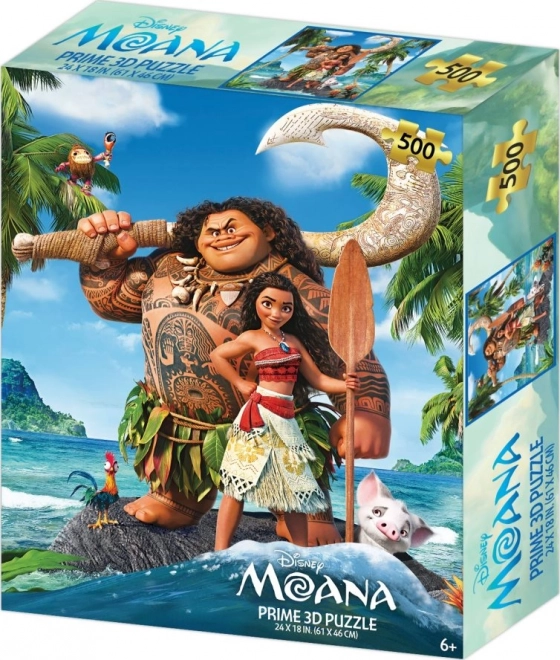 3D-puzzel MOANA 500 stukjes