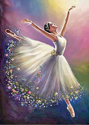 Diamond painting Primaballerina 30 × 40 cm