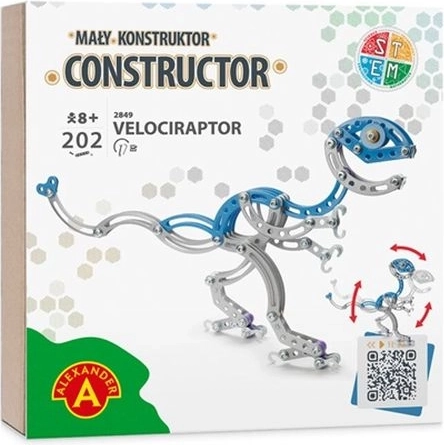 Kleine constructeur velociraptor