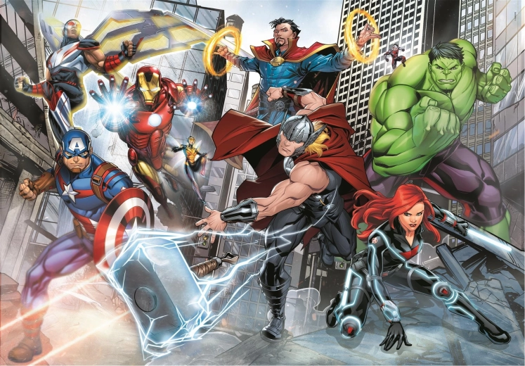 Puzzel CLEMENTONI Avengers 60 stukjes