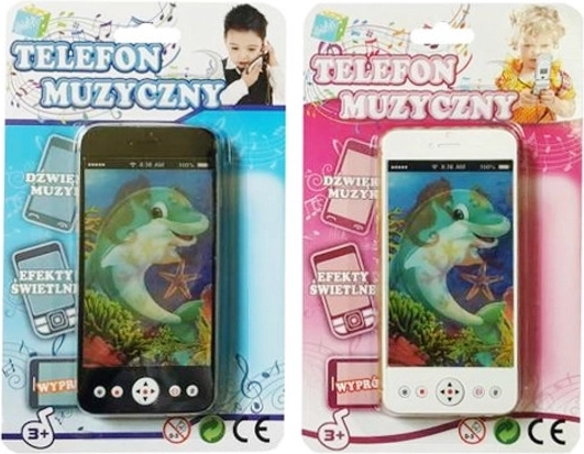 Interactieve kindertelefoon op batterijen Trifox