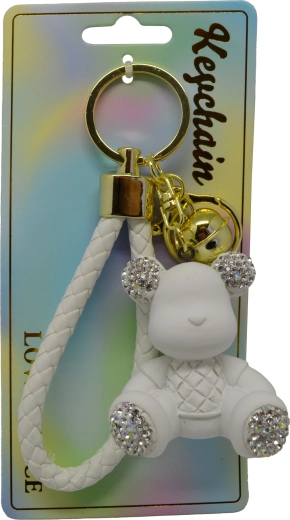 Sleutelhanger witte beer