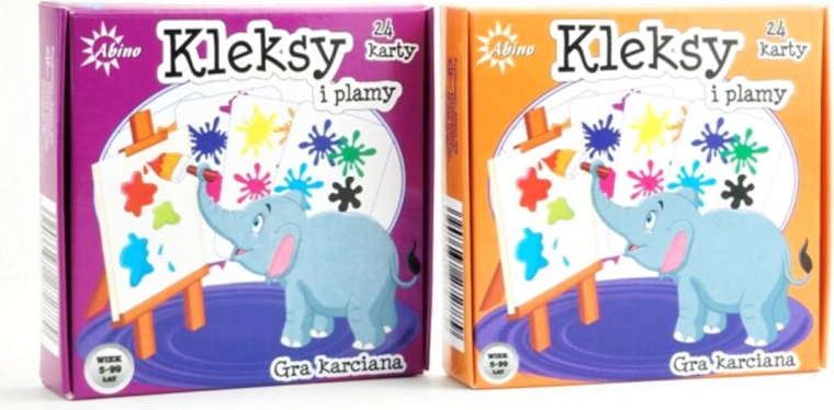 Kaarten Kleksy en vlekken – observatiespel voor het hele gezin