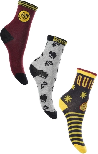 Set Harry Potter-sokken - 3 paar
