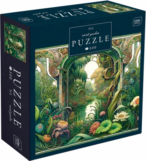 Puzzle Secret Garden: Vergeten tuin, 500 stukjes