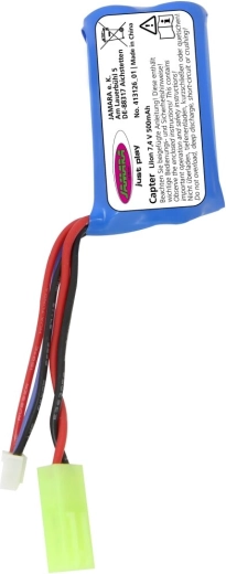 Jamara-accu voor speedboot Capter Li-Ion 7,4 V 500 mAh