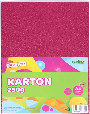 Kartonkarton A4 Sprankelende Glitters