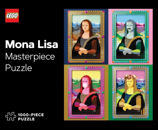 Puzzel LEGO Mona Lisa 1000 stukjes