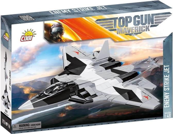 Cobi Top Gun: Maverick vijandelijke straaljager Su-57 Felon 1:48