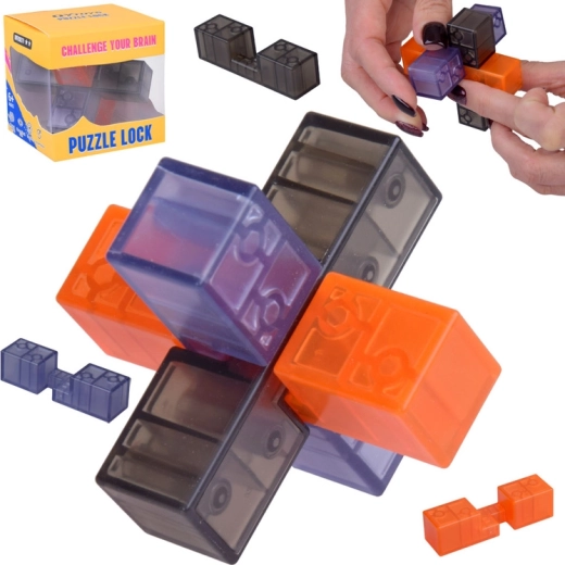 Puzzle Lock 3D logische kubus