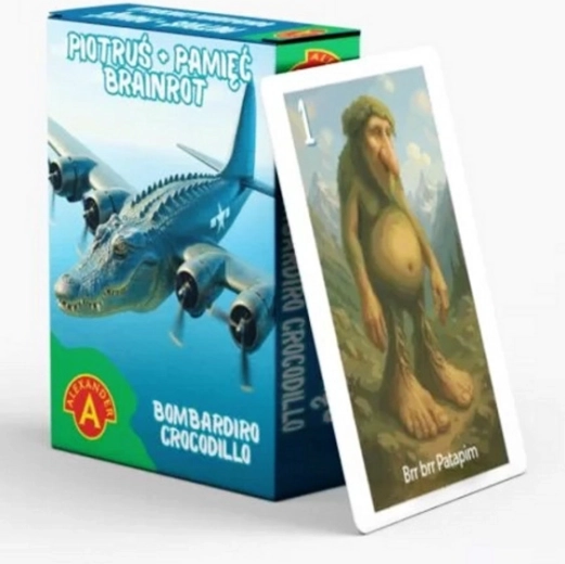 Kaarten Piotruś Brainrot – Bombardiro Crocodillo