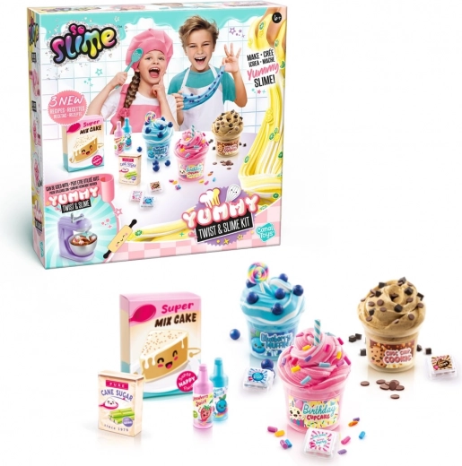 So Slime set Yummy Twist & Slime – creatieve set voor het maken van slijm en deeg