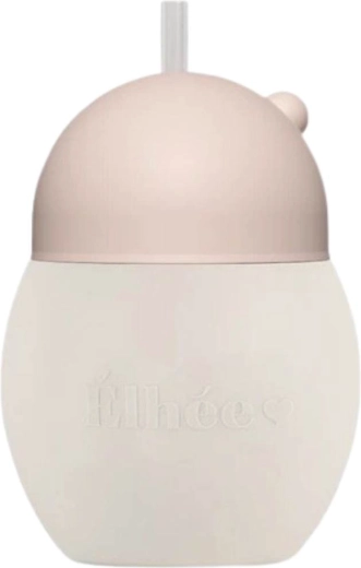 Élhée oefenbeker met rietje Coconut 240 ml Sand Nude - 1 stuk