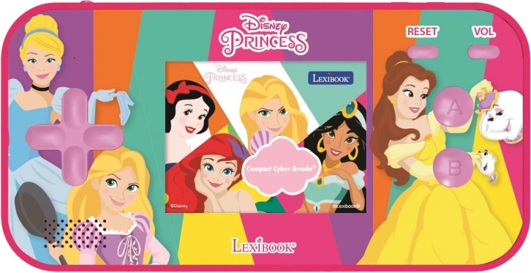 Compacte Cyber Arcade Disney Princess-spelconsole met 2,5" scherm - 150 games