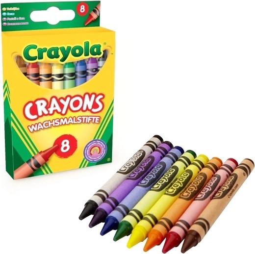 Gloeiende waskrijtjes Crayola