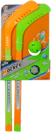 Kinder-hockeyset – verstelbare hockeysticks, bal en puck