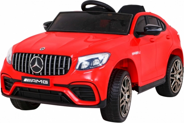 Elektrische kinderauto MERCEDES‑BENZ GLC 63 S, rood, met afstandsbediening