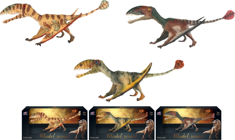 Dinowereld – set dinosaurussen, 3 soorten