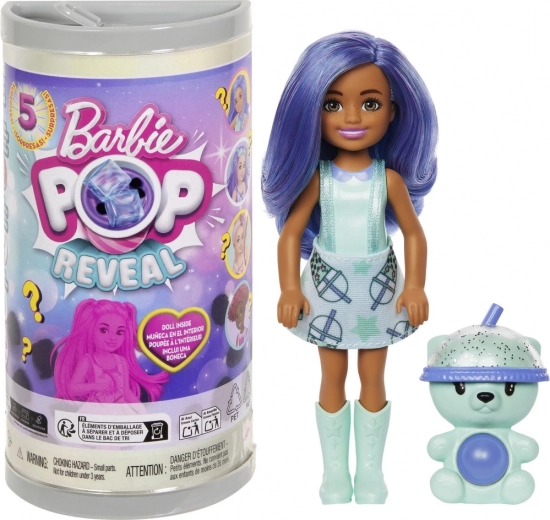 Barbie Pop Reveal Chelsea Bubble Tea pop