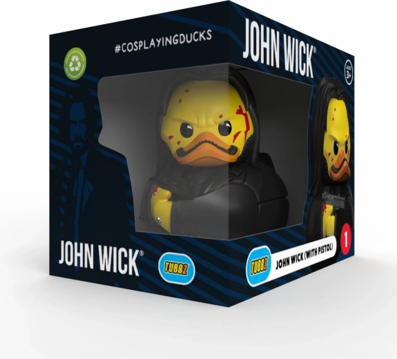 TUBBZ verzamel-eendje John Wick met pistool