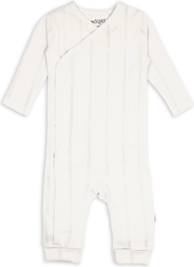 Lodger baby-overal pointelle cream, maat 62