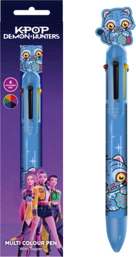 K-pop Demon Hunters meerkleurige pen Derpy Tiger