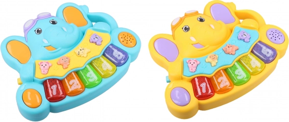 Pianootje met diertjes in de vorm van een olifant