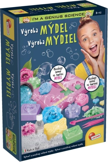 Zeepmaken – bloemen, creatieve set