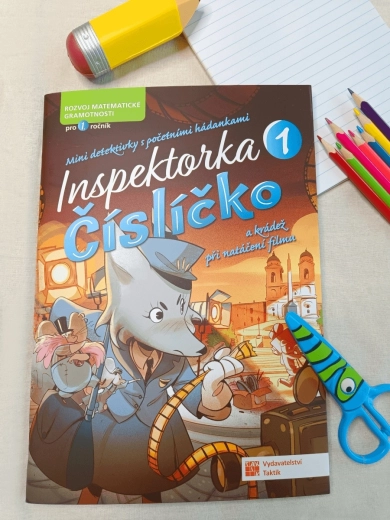 Inspektorka Číslíčko 1 voor leerlingen van groep 3