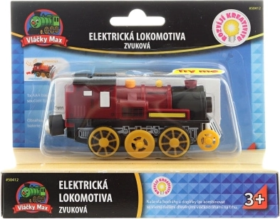 Maxim Elektrische locomotief rood