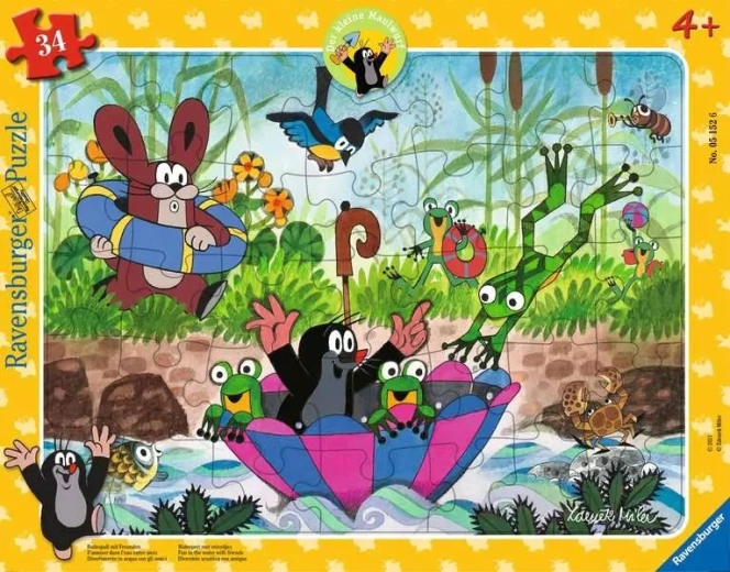 Ravensburger inlegpuzzel Mol – puzzel 34 stukjes