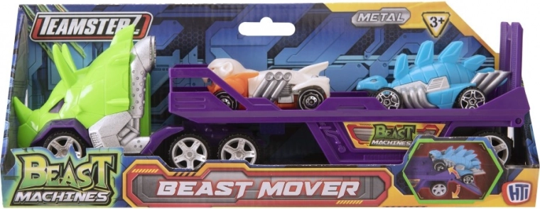 Teamsterz vrachtwagen Dino met autootjes