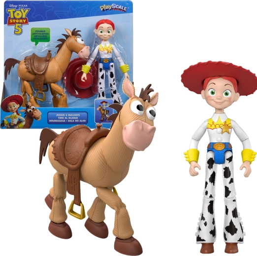 Disney Toy Story 5 set figuren Jessie en Bullseye (Mustang)