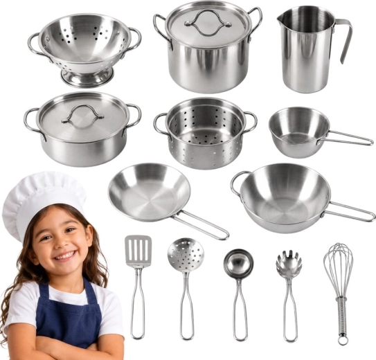 Roestvrijstalen keukenaccessoires Classic World EDU