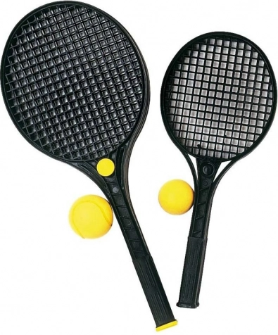 Zachte tennis zwart 44 cm