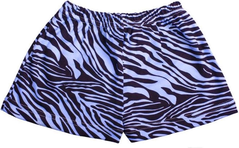 kinder korte broek New Baby Zebra blauw