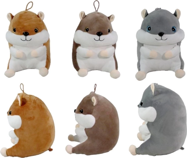 Pluchen hamster 20 cm