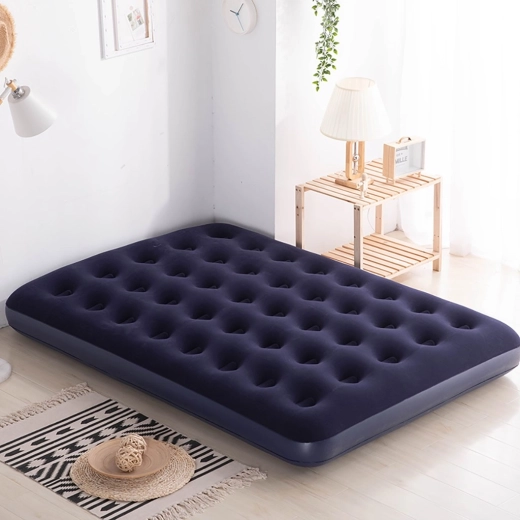 Opblaasbaar luchtbed tweepersoons Baby Mix blauw