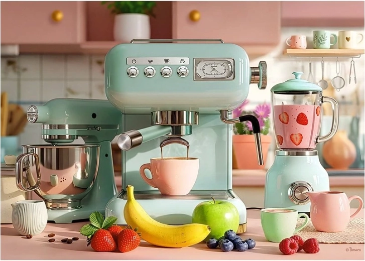 Cherry Pazzi puzzel Espresso stijl 500 stukjes