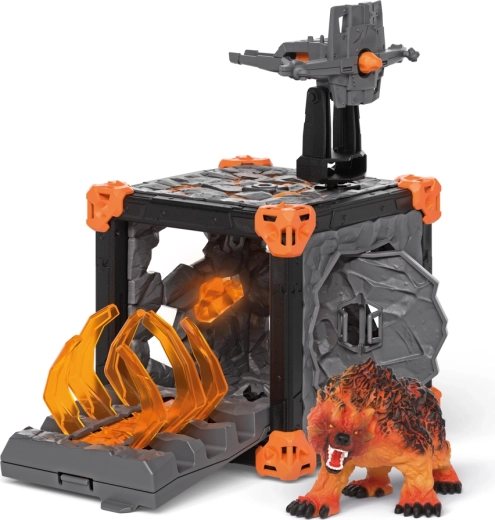 Schleich Eldrador Creatures BattleCave van de lavabeer